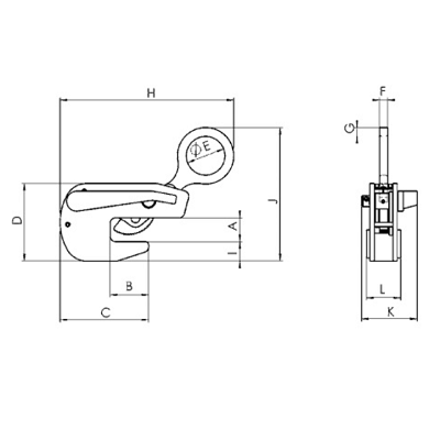 Захват для балок Tigrip TTT 1.5